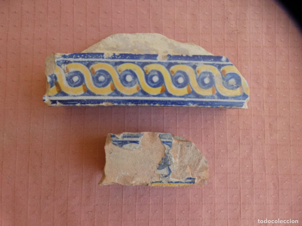 Antig&uuml;edades: Azulejos Espa&ntilde;ol, Talavera/Toledo siglo 17