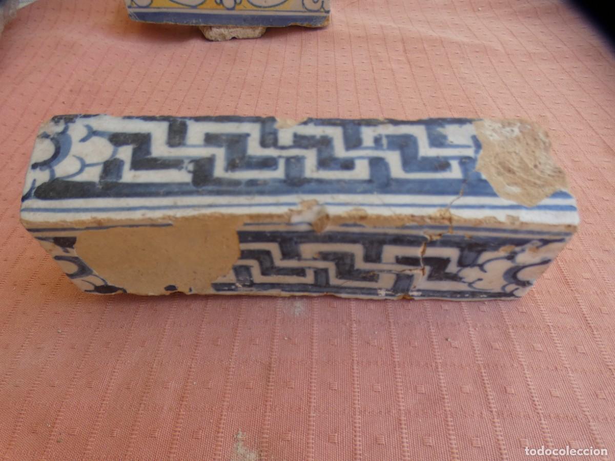Antig&uuml;edades: Azulejos Espa&ntilde;ol, Talavera/Toledo siglo 17