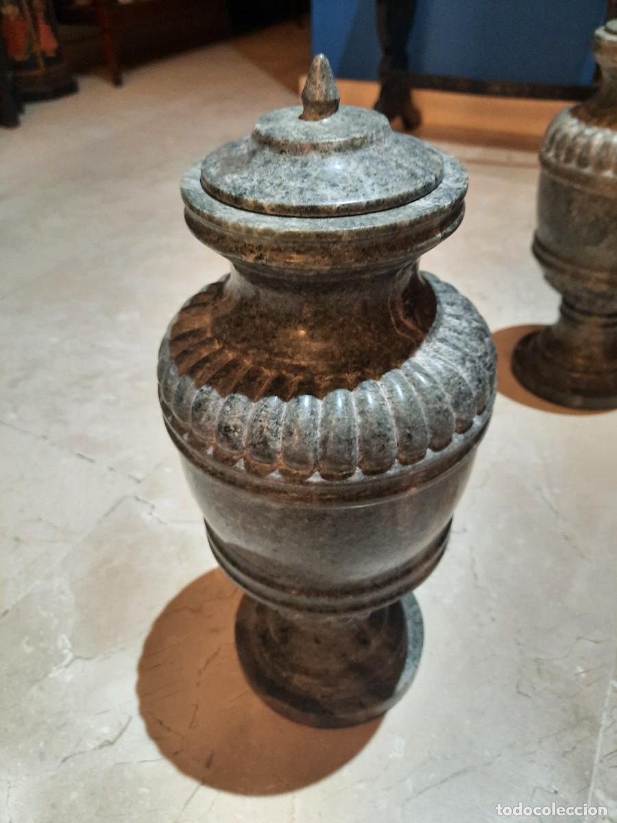 Antig&uuml;edades: Jarrones urnas de marmol - Foto 3