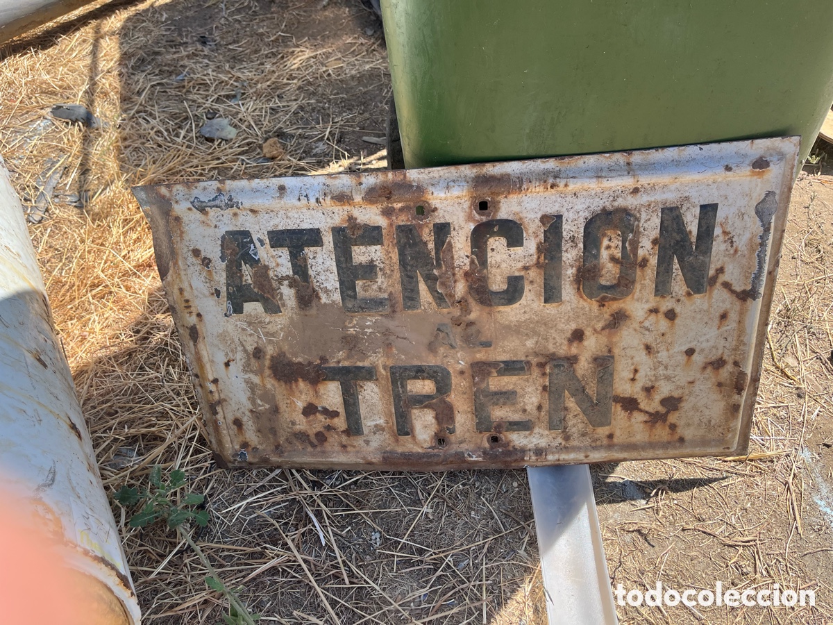 Antig&uuml;edades: ATENCI&Oacute;N TREN hierro - Foto 1