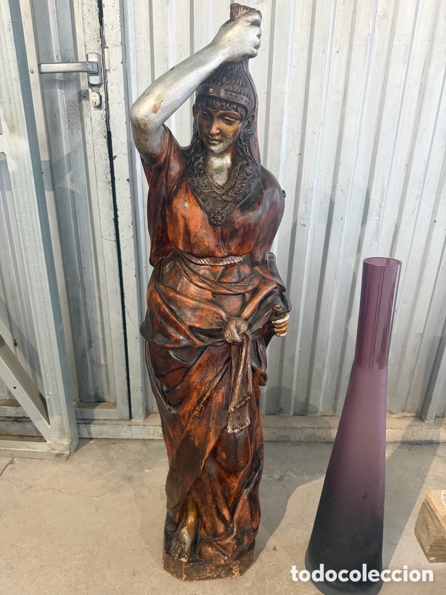 Antig&uuml;edades: Figura grande de terracota - Foto 2