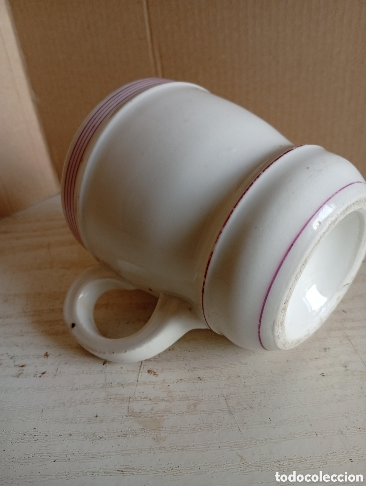 Antig&uuml;edades: Taza de chocolate o pocillo - Foto 2