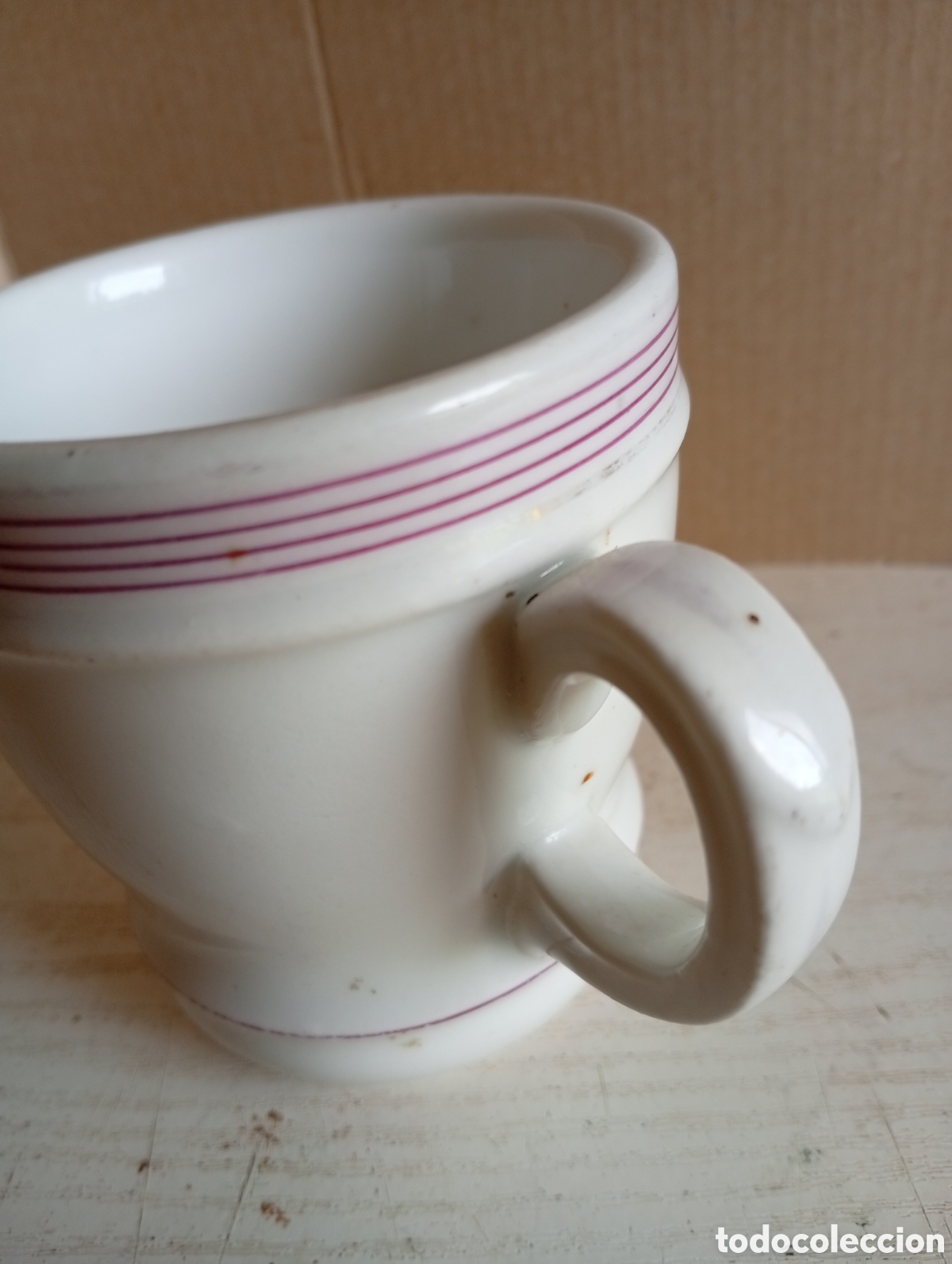 Antig&uuml;edades: Taza de chocolate o pocillo - Foto 3