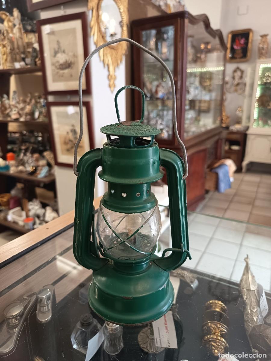 Antig&uuml;edades: Candil antiguo verde