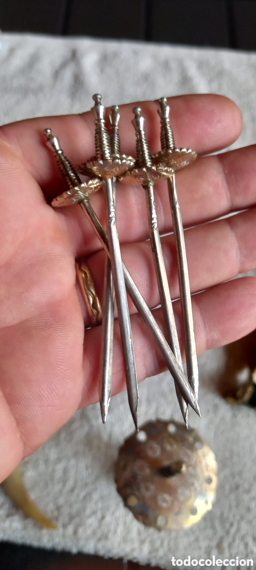 Antig&uuml;edades: LOTE DE ANTIGUOS PALILLEROS - Foto 19