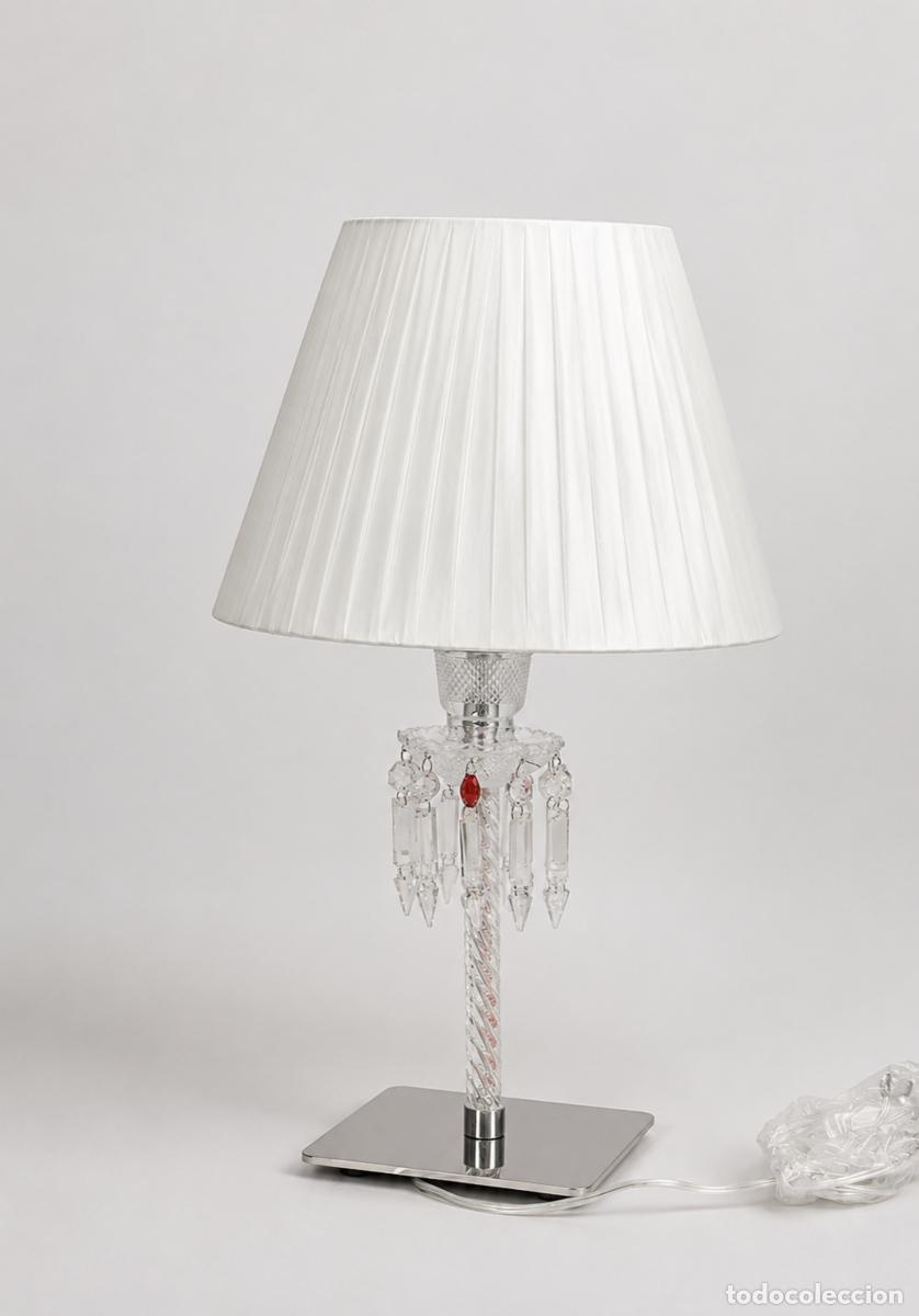 Antig&uuml;edades: Baccarat Table Torch Lamp