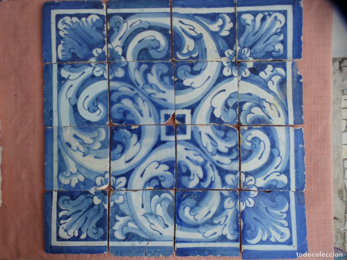 Antig&uuml;edades: Azulejo, Azulejos Portugal siglo 18/19