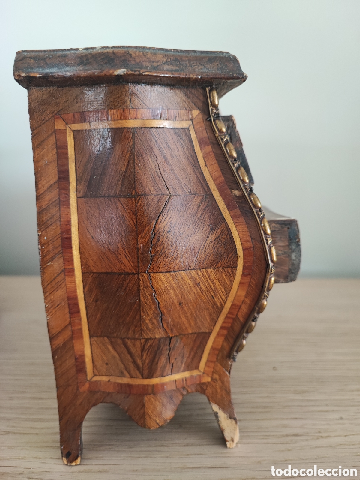Antig&uuml;edades: Minicomoda LuisXV bomb&eacute; - Foto 3
