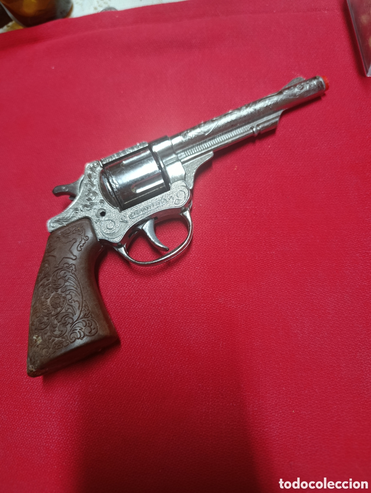 Antig&uuml;edades: Antigua Pistola Gonher de metal numero 80