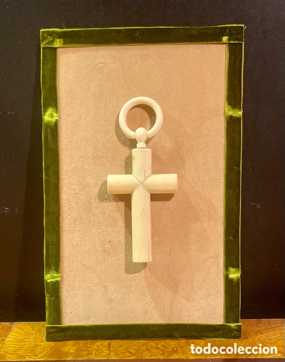 Antig&uuml;edades: Cruces Antiguas de Marfil - Foto 4