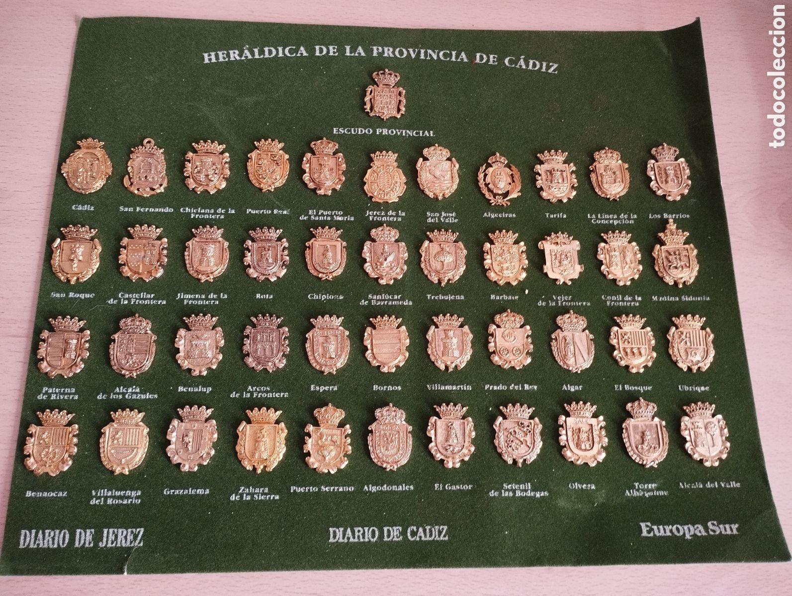 Antig&uuml;edades: HER&Aacute;LDICA PROVINCIA DE CADIZ -DIARIOS DE C&Aacute;DIZ Y JEREZ