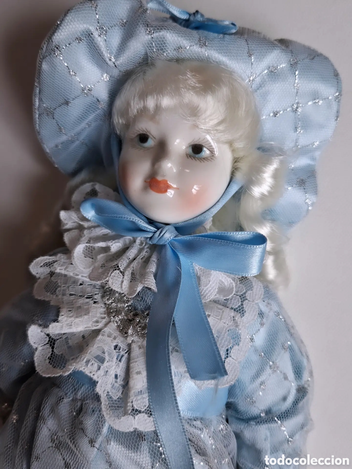 Antig&uuml;edades: Mu&ntilde;eca Porcelana Vintage