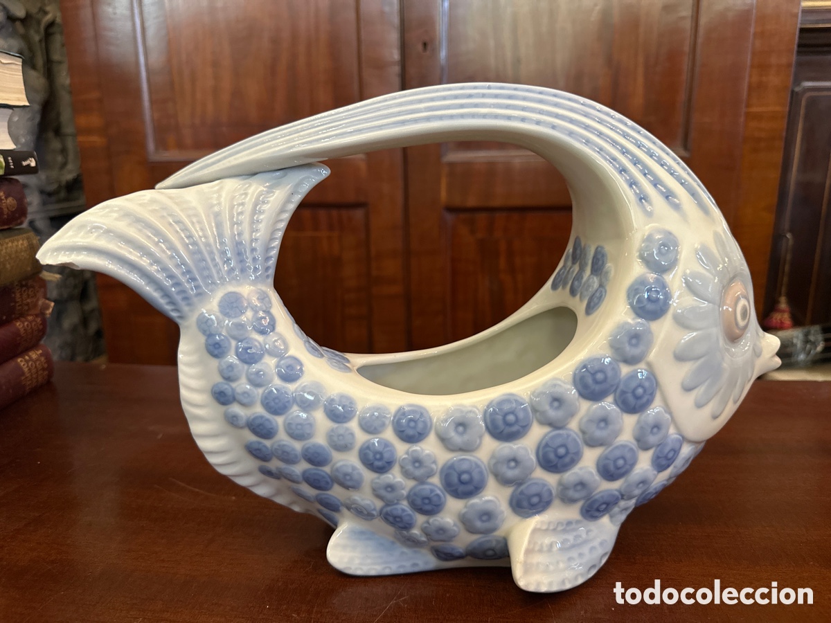 Antig&uuml;edades: CENTRO PEZ GRANDE DE LLADRO 1970 - 81 DESCATALOGADO
