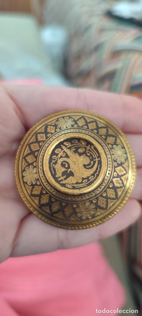 Antig&uuml;edades: Precioso pin o alfiler antiguo de sombrero o solapa filigrana