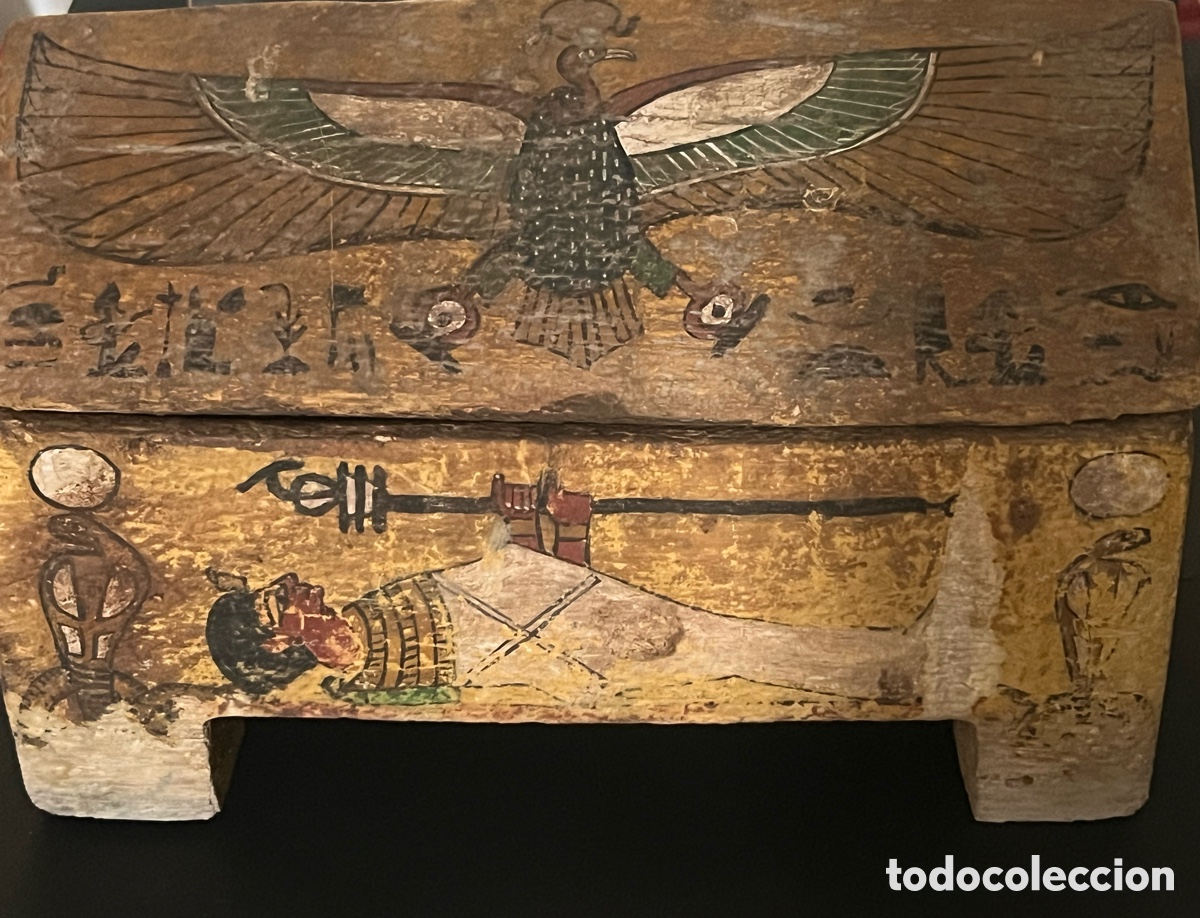 Antig&uuml;edades: Sarcophagus contenedor de Ushabti&rsquo;s - Foto 3