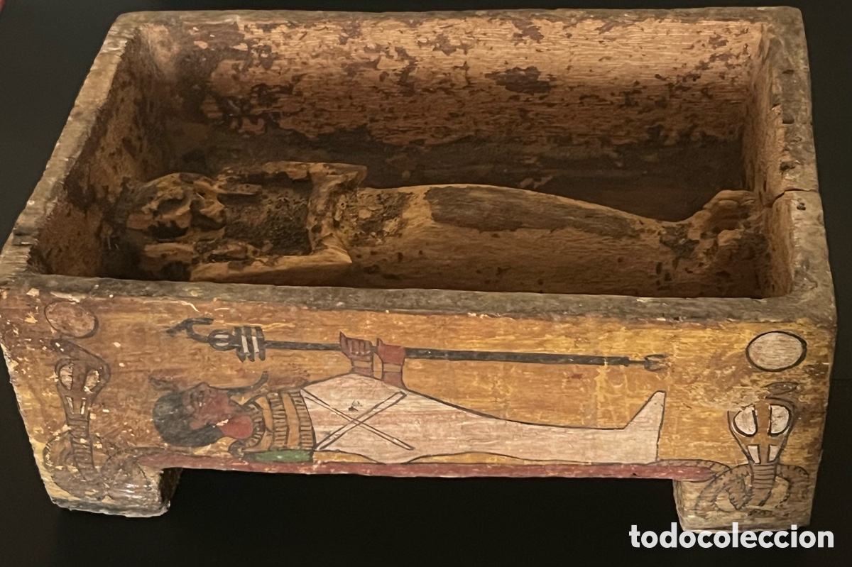 Antig&uuml;edades: Sarcophagus contenedor de Ushabti&rsquo;s - Foto 1