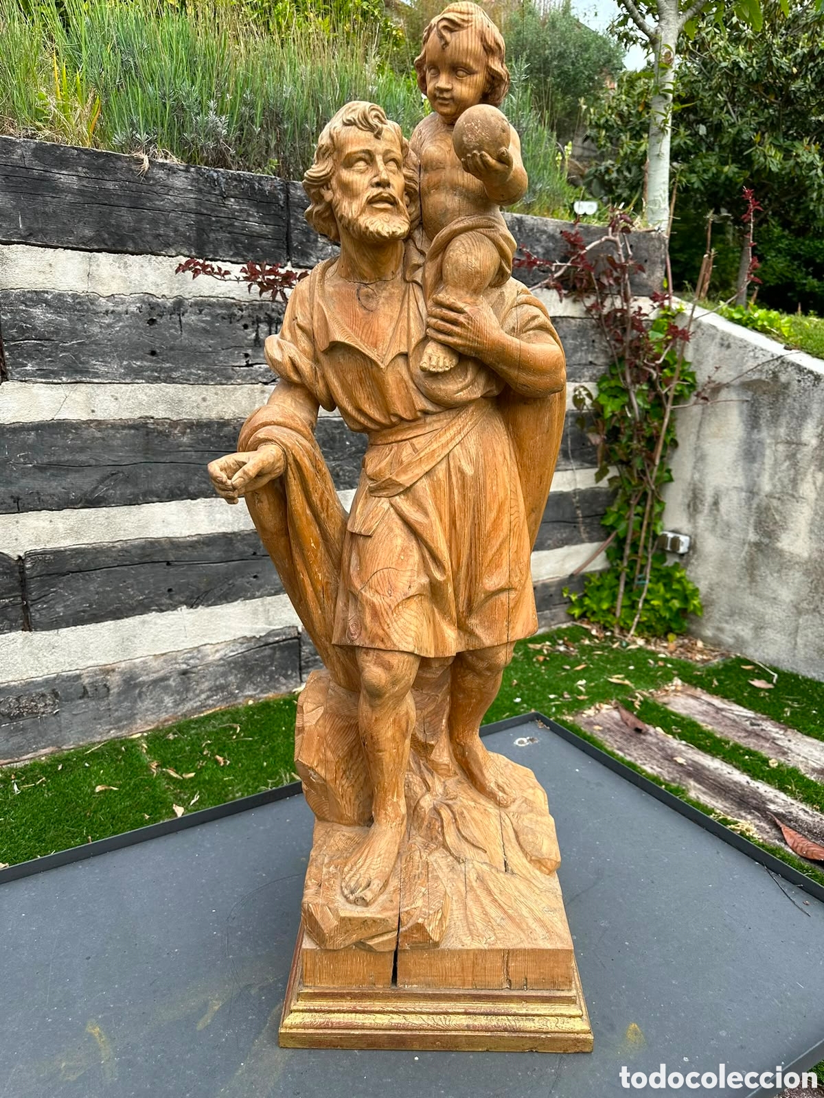 Antig&uuml;edades: Antiguo San Cristian 1,20 cm