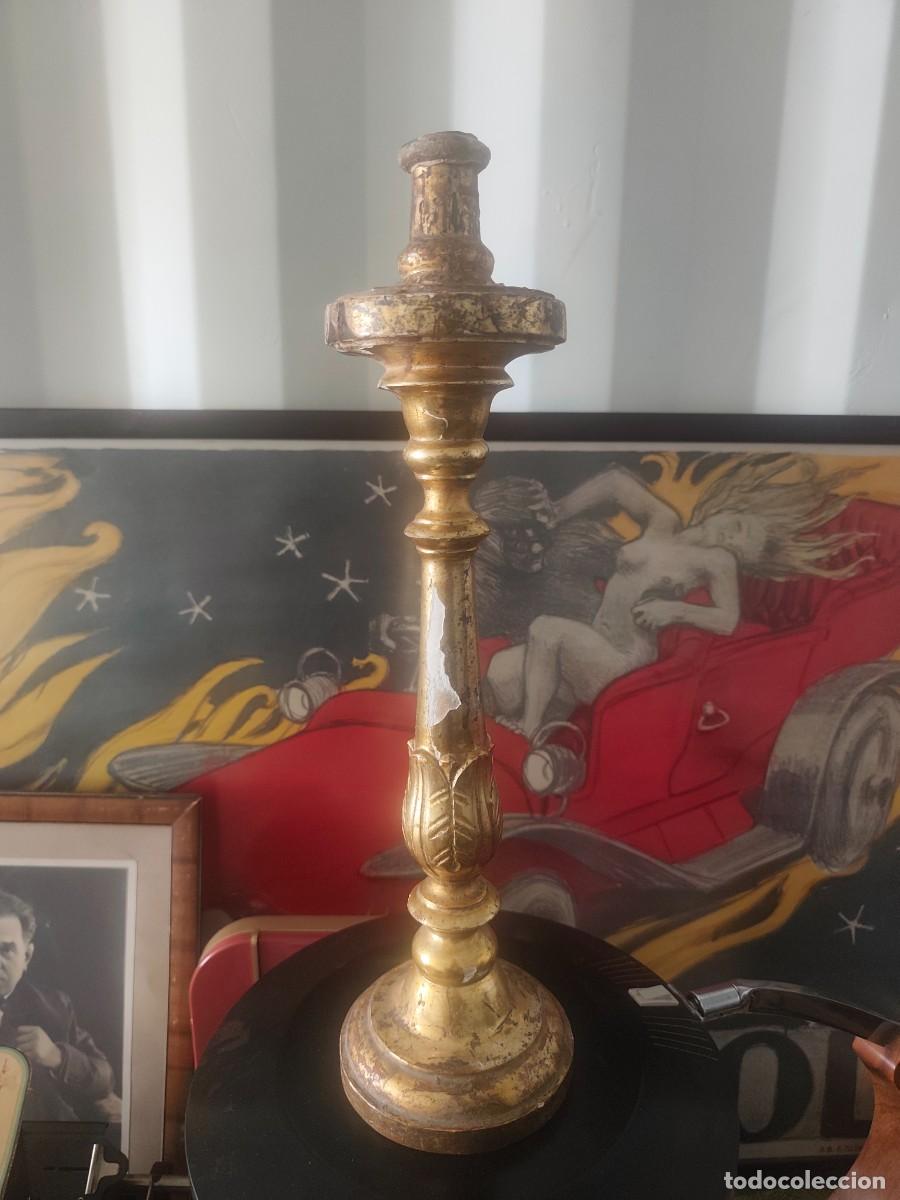 Antig&uuml;edades: Candelabro hachero iglesia