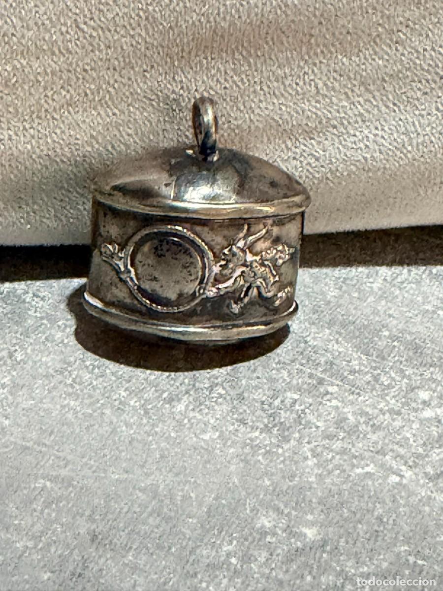 Antig&uuml;edades: SONAJERO ANTIGUO PLATA DE LEY PRINCIPIO SIGLO XX