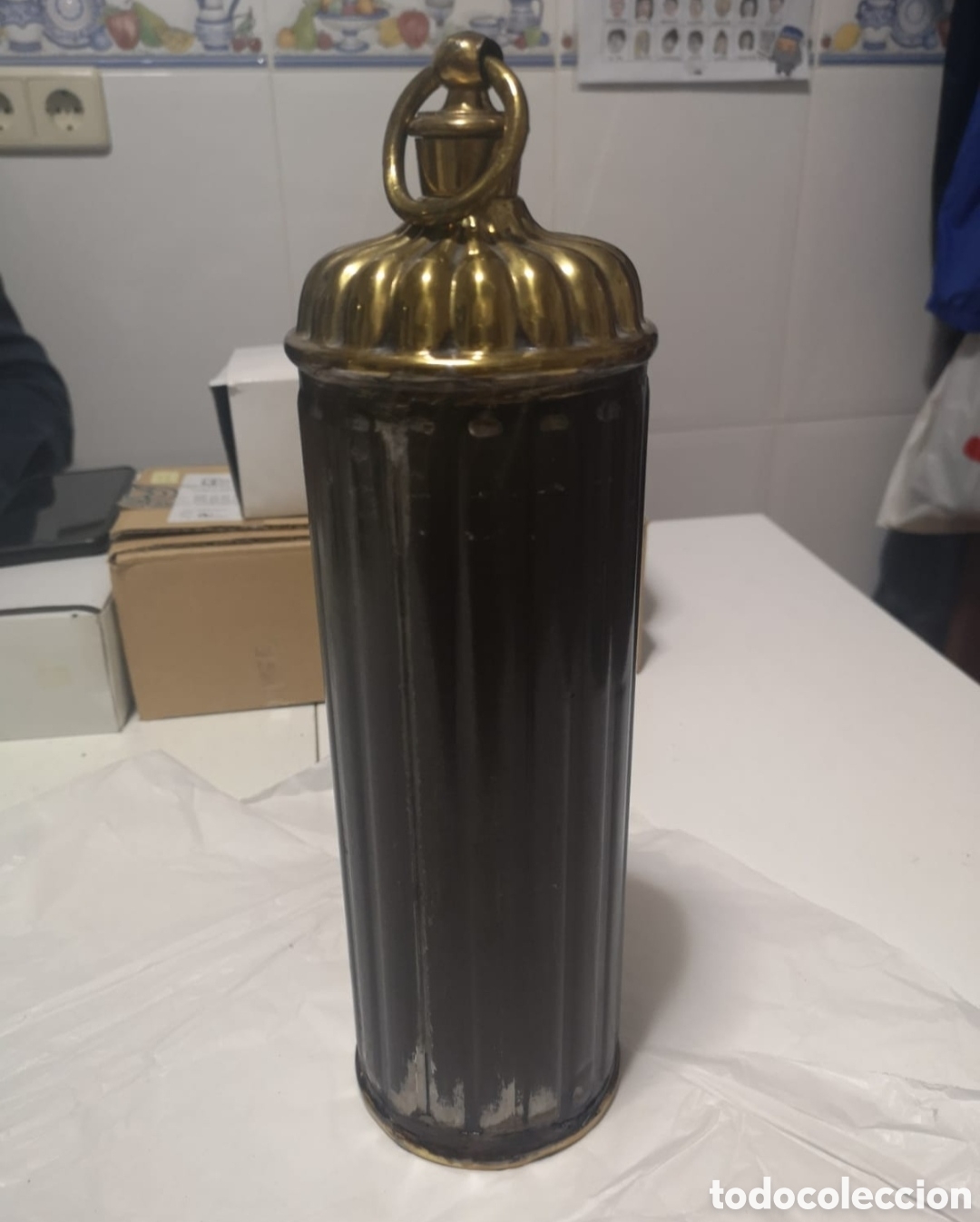 Antig&uuml;edades: Magn&iacute;fico y antiguo termo - Foto 1