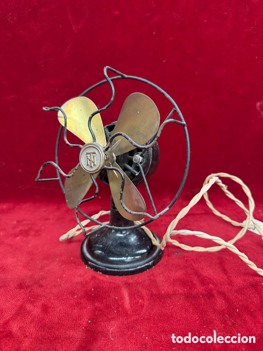 Antig&uuml;edades: Peque&ntilde;o ventilador antiguo marca Numax!