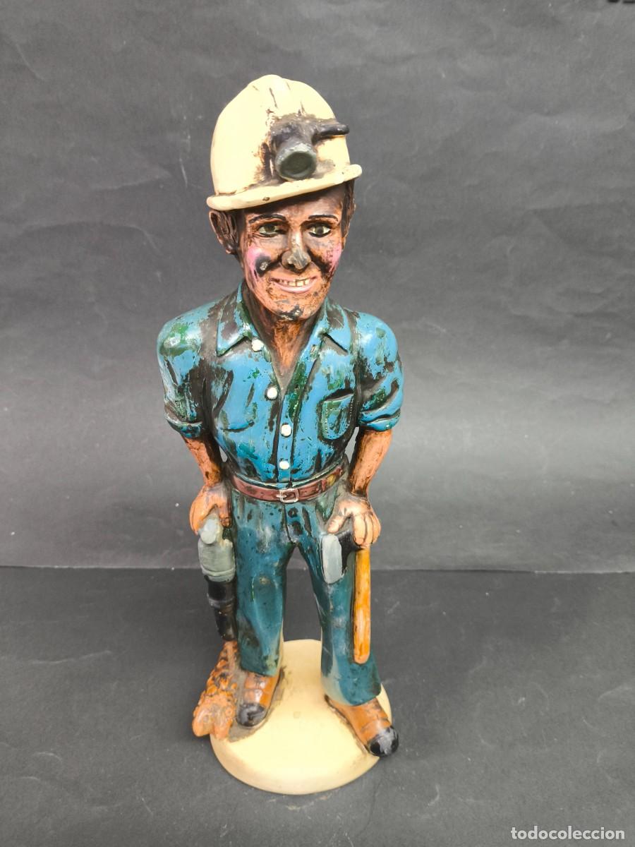 Antig&uuml;edades: FIGURA MINERO CARBON. MINERIA. MINAS