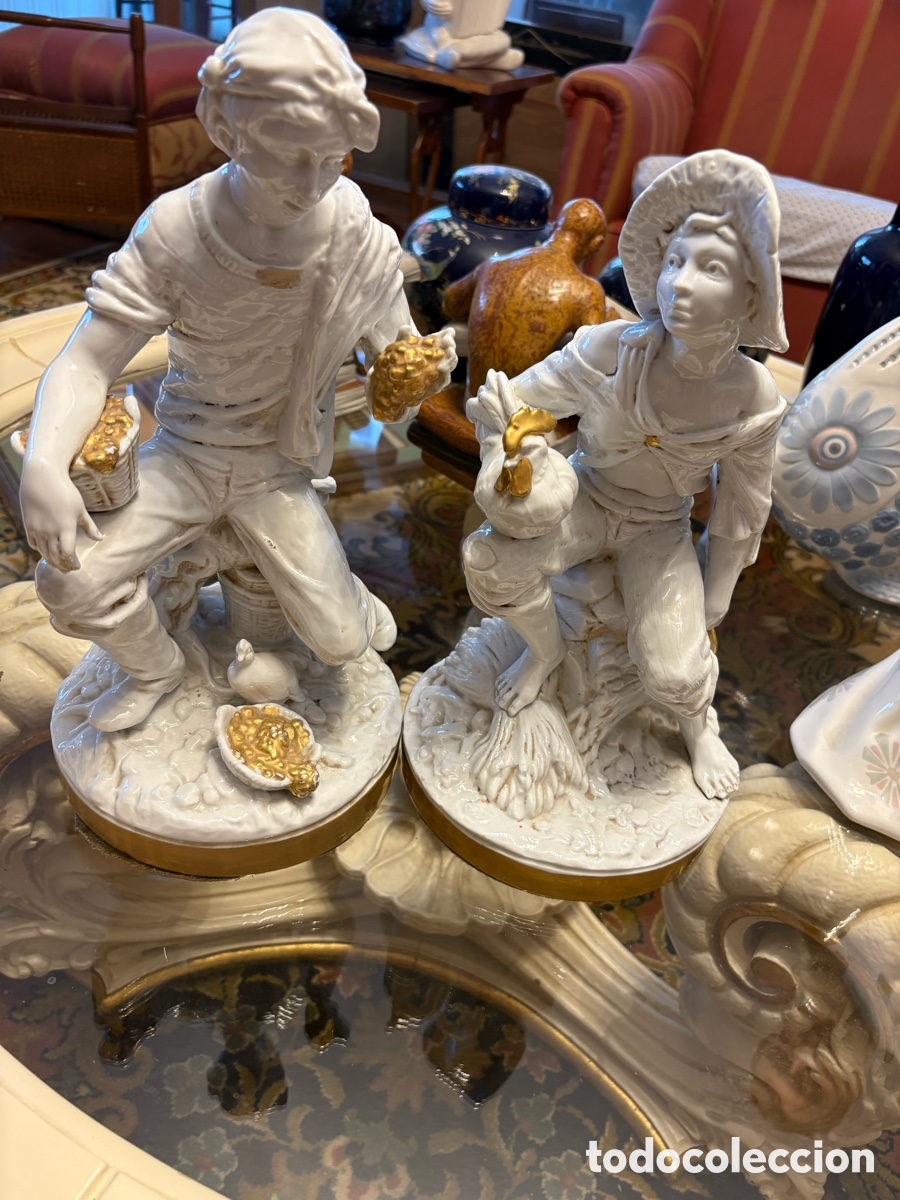 Antig&uuml;edades: Figuras de porcelana