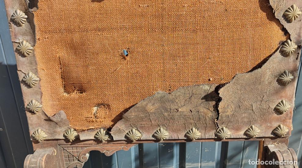 Antig&uuml;edades: ANTIGUO SILLON CASTELLANO PARA RESTAURAR - Foto 4