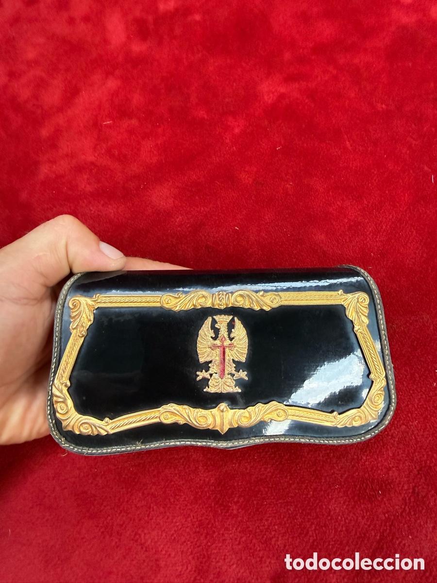 Antig&uuml;edades: Antiguo cartuchin de Gala!Cartuchera,Guardia Civil!