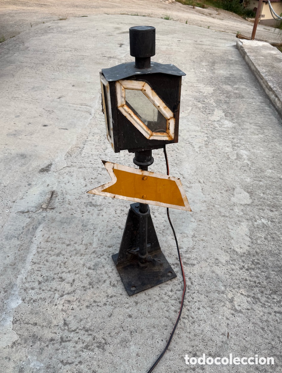 Antig&uuml;edades: Antiguo Farol de Agujas Ferroviario,Renfe!Cambio de agujas!