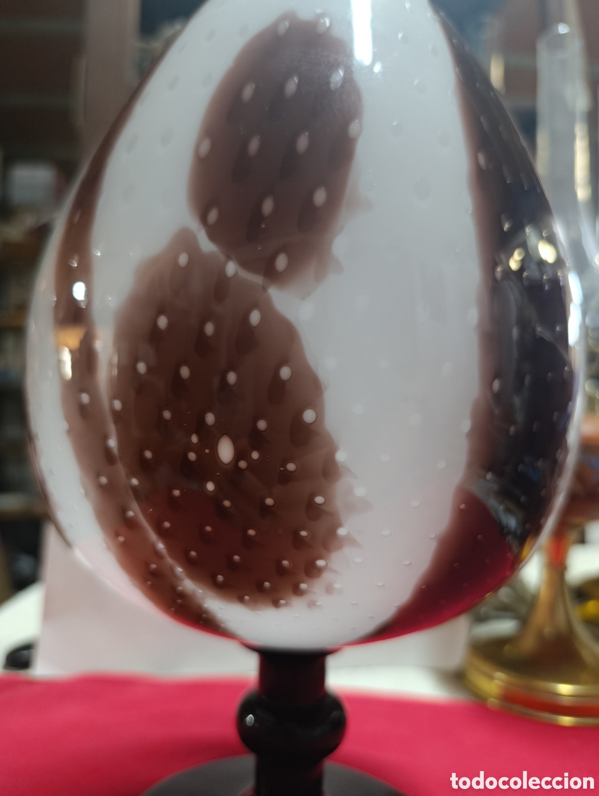Antig&uuml;edades: Precioso copon de cristal de murano. - Foto 3