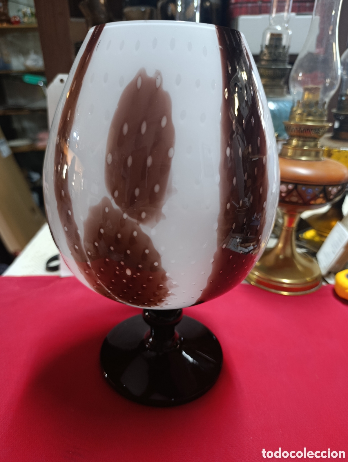Antig&uuml;edades: Precioso copon de cristal de murano. - Foto 1