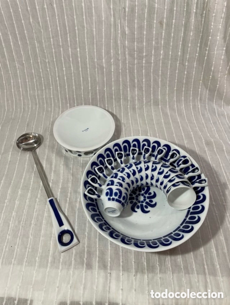 Antig&uuml;edades: Sargadelos queimada azul y blanca - Foto 2