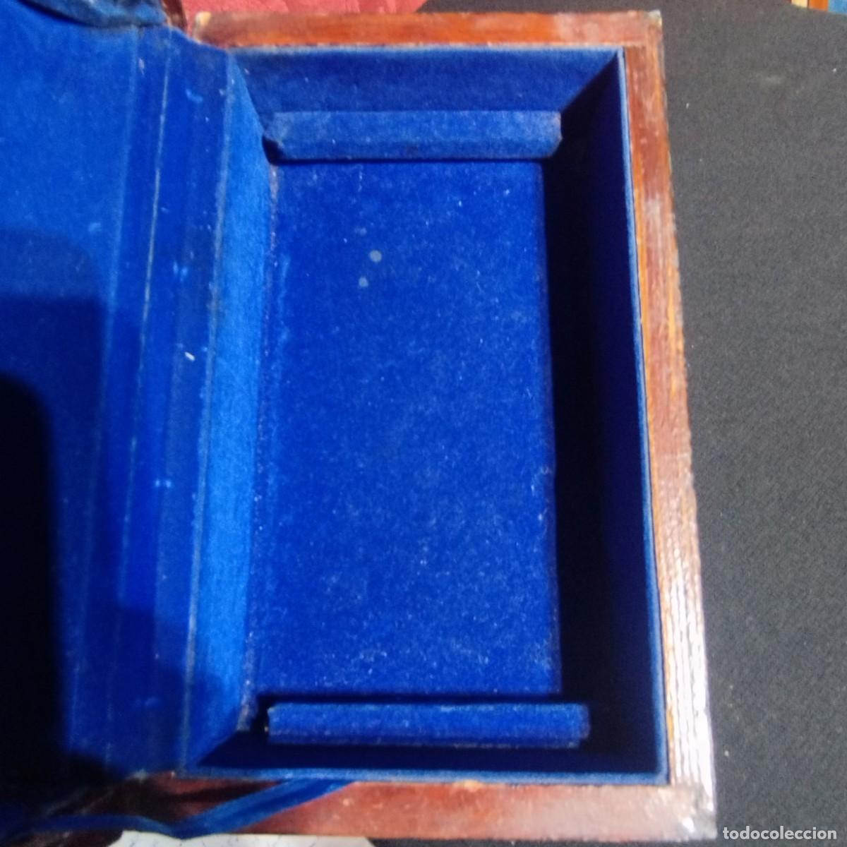 Antig&uuml;edades: CAJA BAUL COFRE ELABORADA EN MADERA E INCRUSTACIONES HECHA EN EGIPTO - Foto 7