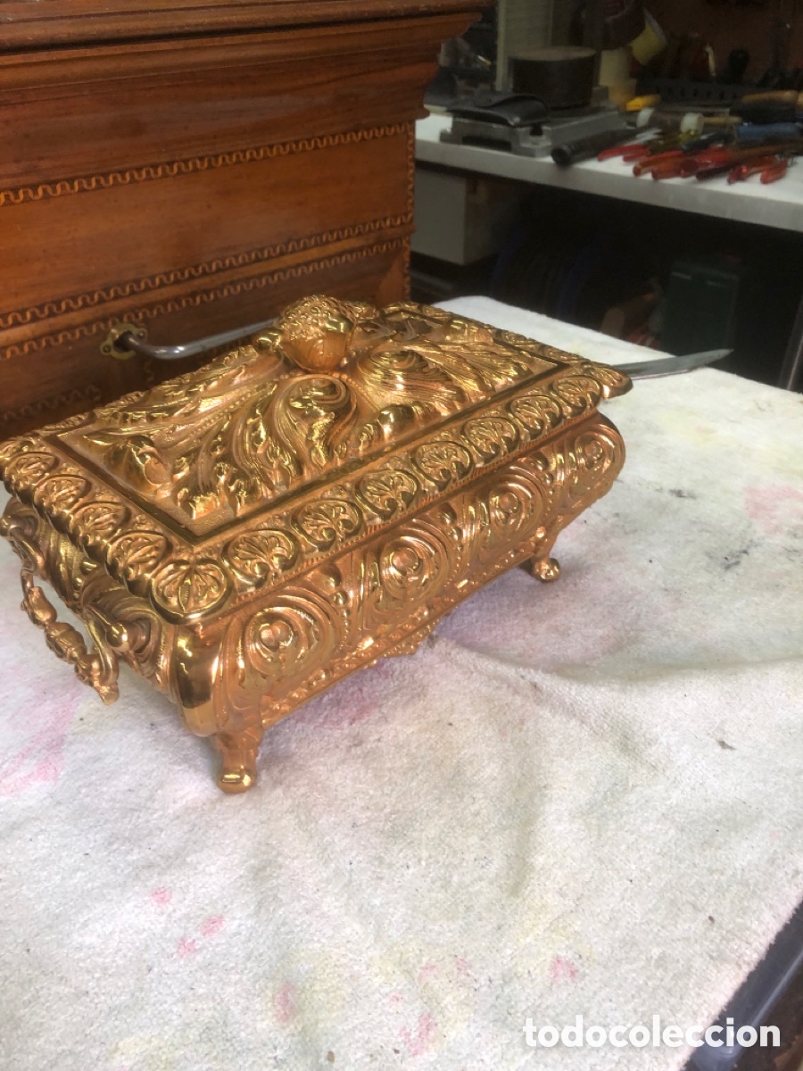 Antig&uuml;edades: Caja o arc&oacute;n joyero &hellip;&hellip;&hellip; - Foto 6