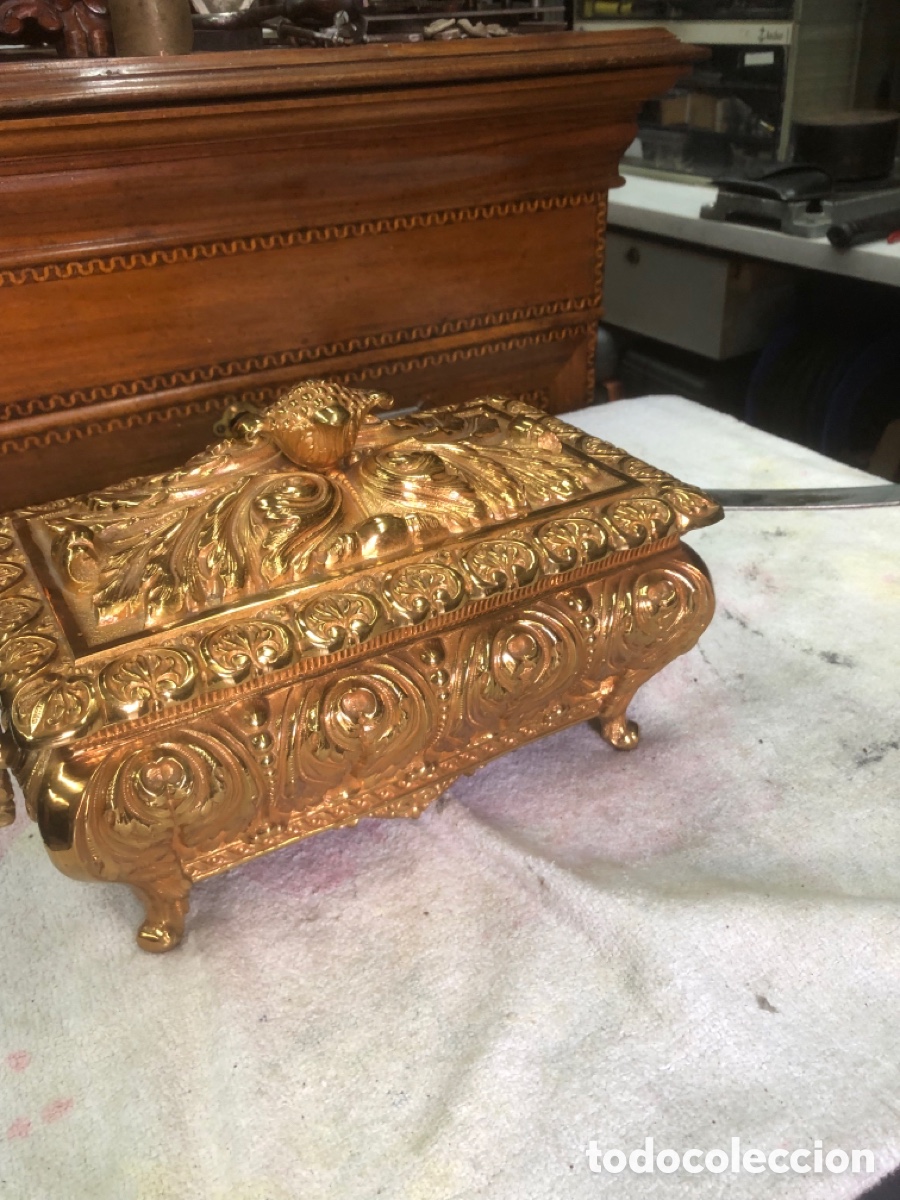 Antig&uuml;edades: Caja o arc&oacute;n joyero &hellip;&hellip;&hellip; - Foto 7