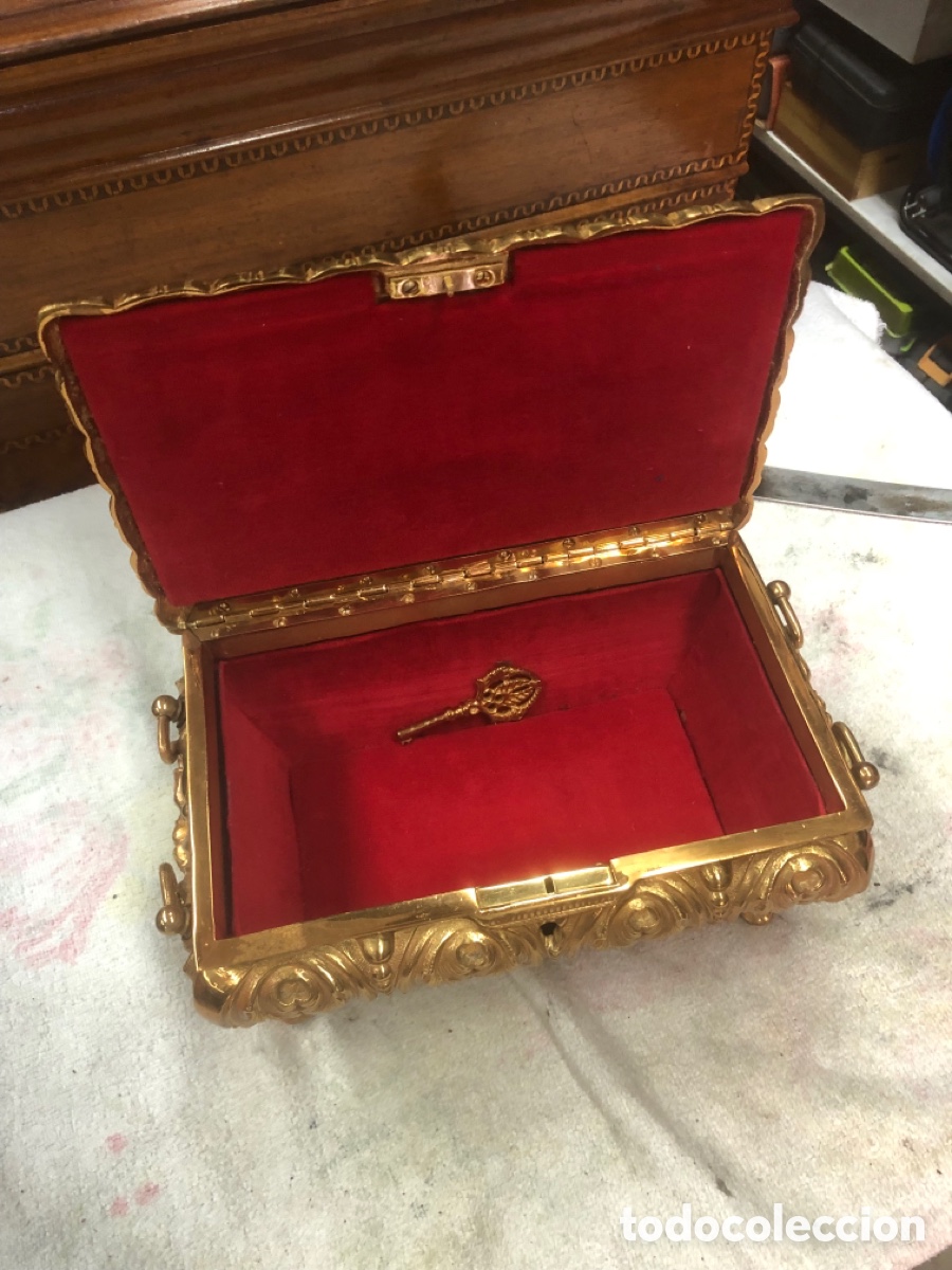 Antig&uuml;edades: Caja o arc&oacute;n joyero &hellip;&hellip;&hellip; - Foto 10