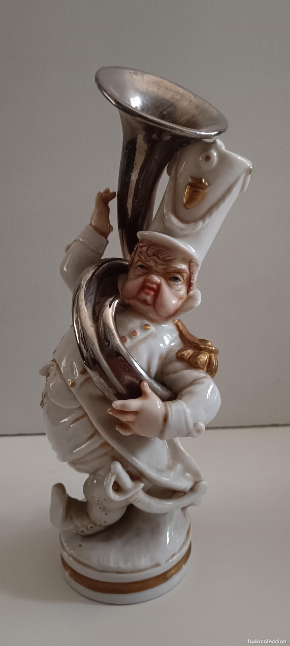 Antig&uuml;edades: soldado porcelana Lopez Moreno