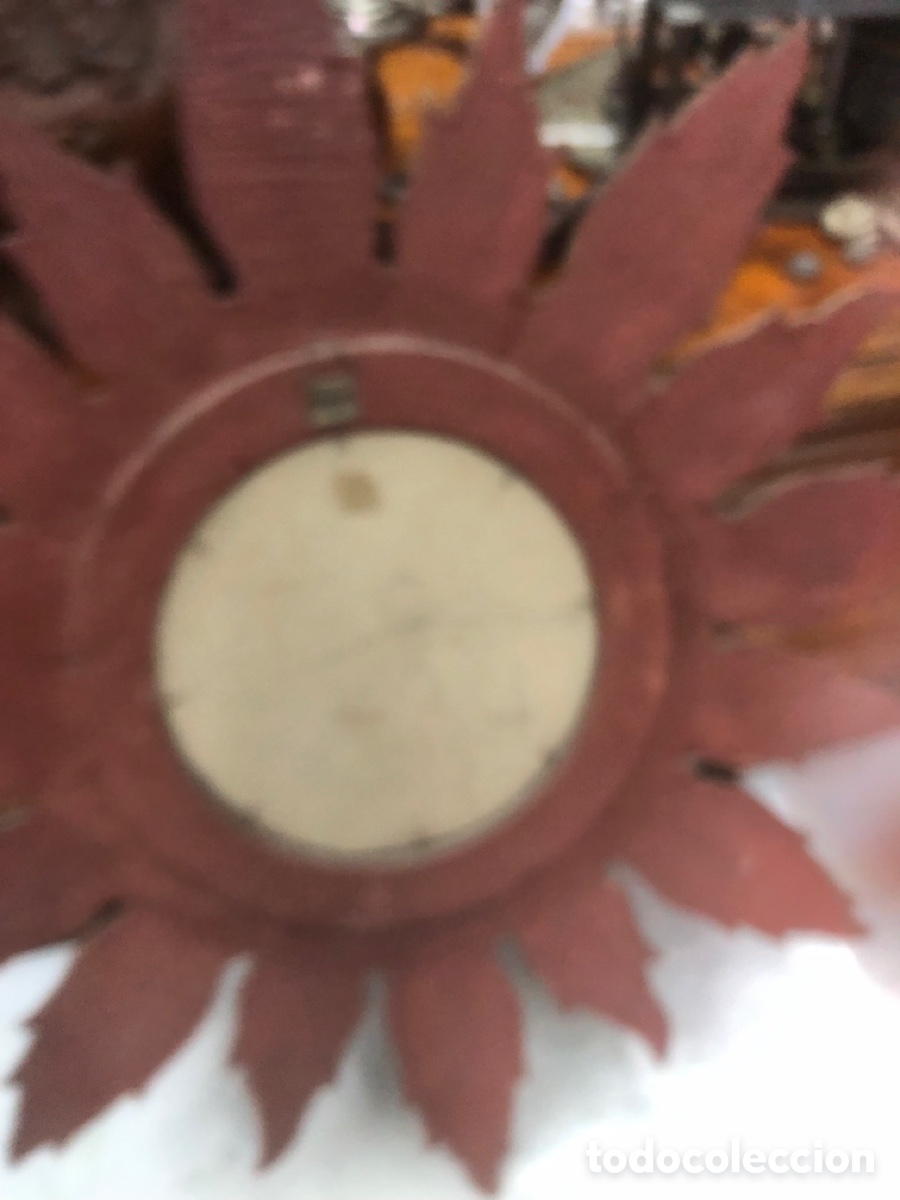 Antig&uuml;edades: Espejo forma de sol &hellip;&hellip;&hellip; - Foto 10