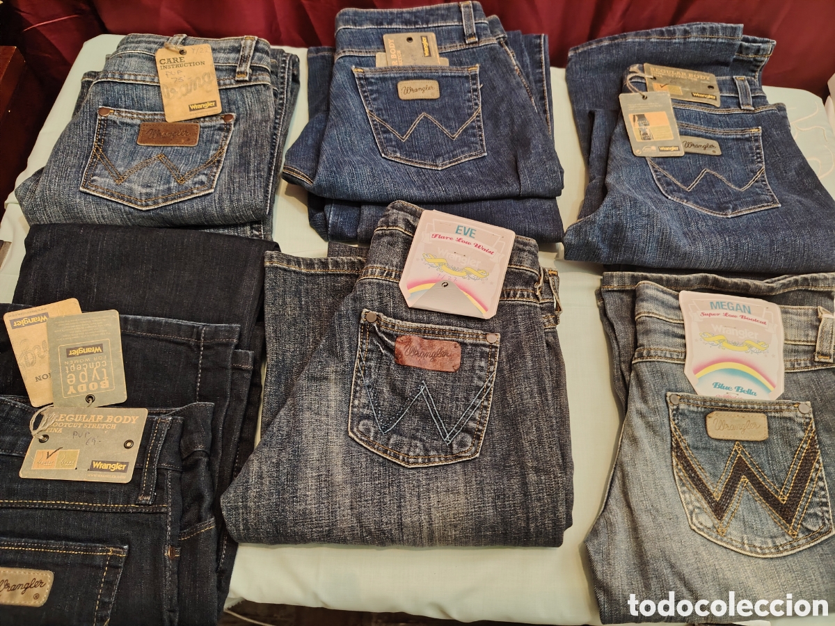 Antig&uuml;edades: Lote de vaqueros antiguos