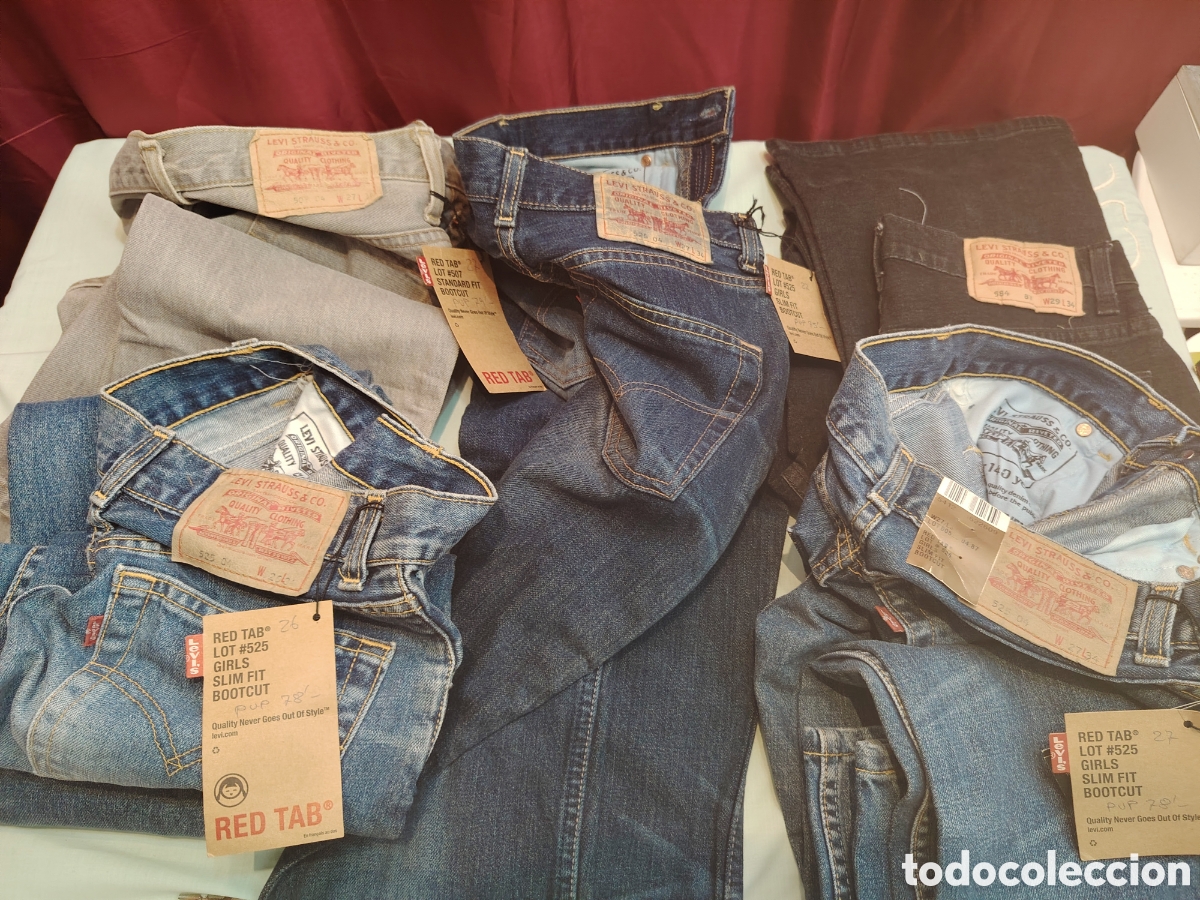 Antig&uuml;edades: Lote de vaqueros antiguos
