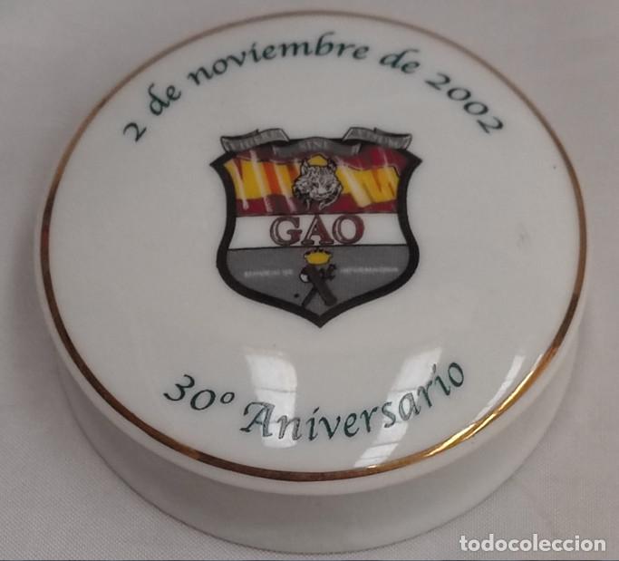 Antig&uuml;edades: JOYERO DE PORCELANA, 30 ANIVERSARIO DEL GRUPO GAO DE LA GUARDIA CIVIL