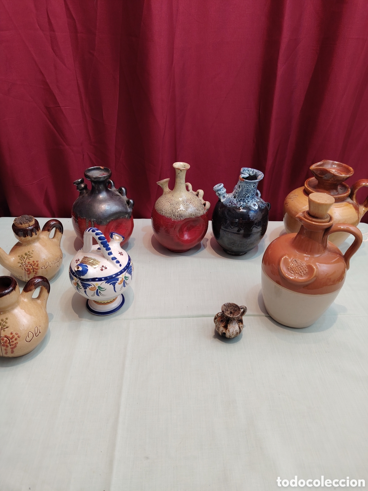 Antig&uuml;edades: Lote de botijos antiguos