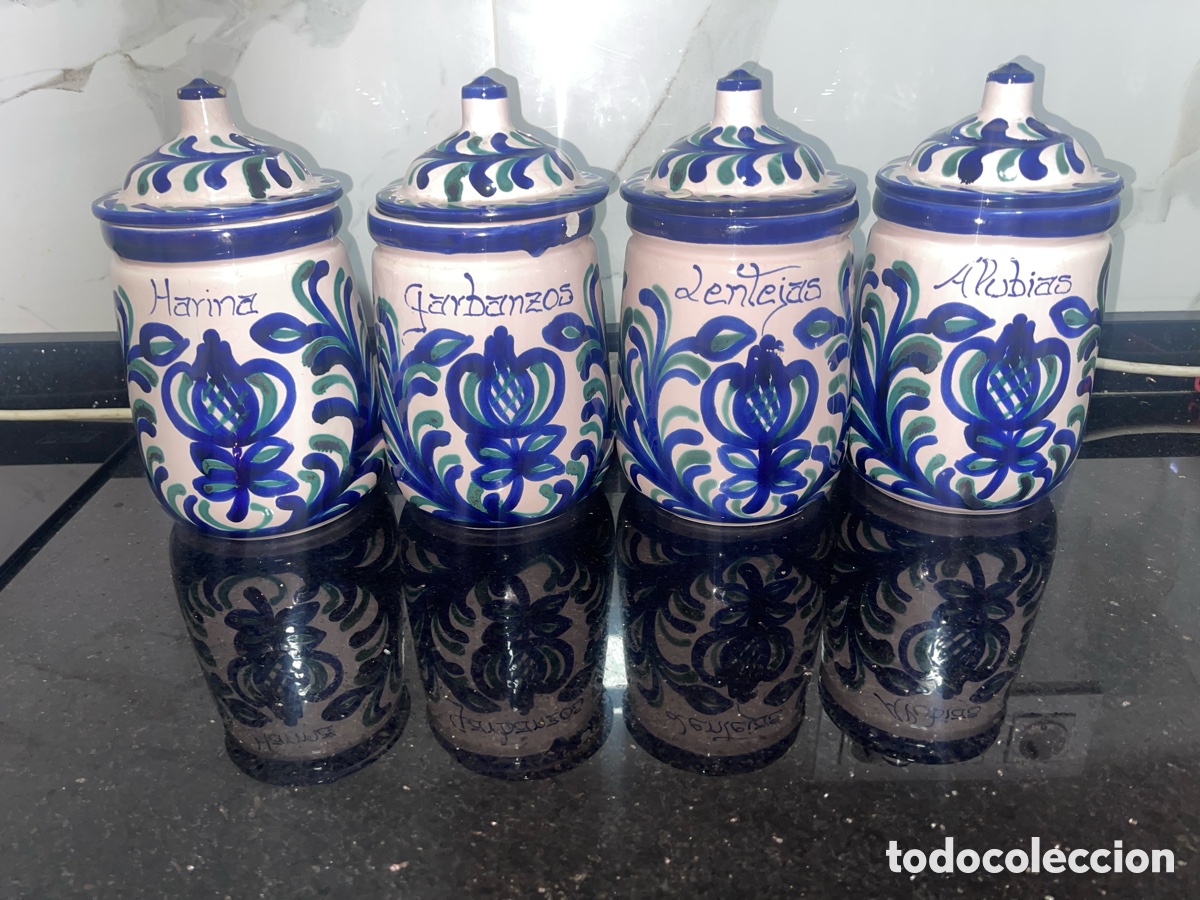 Antig&uuml;edades: Tarros Fajalauza cocina
