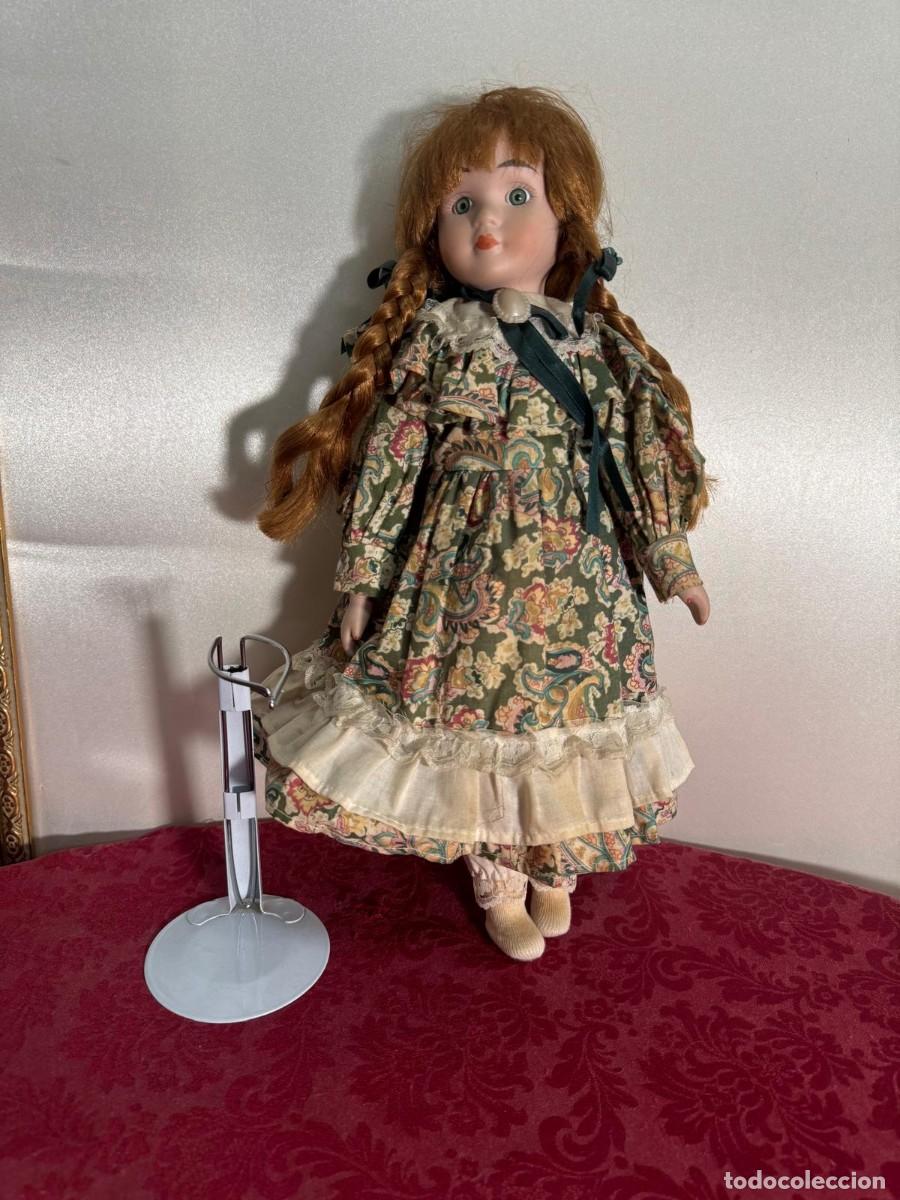 Antig&uuml;edades: Mu&ntilde;eca de porcelana decorativa - Foto 3