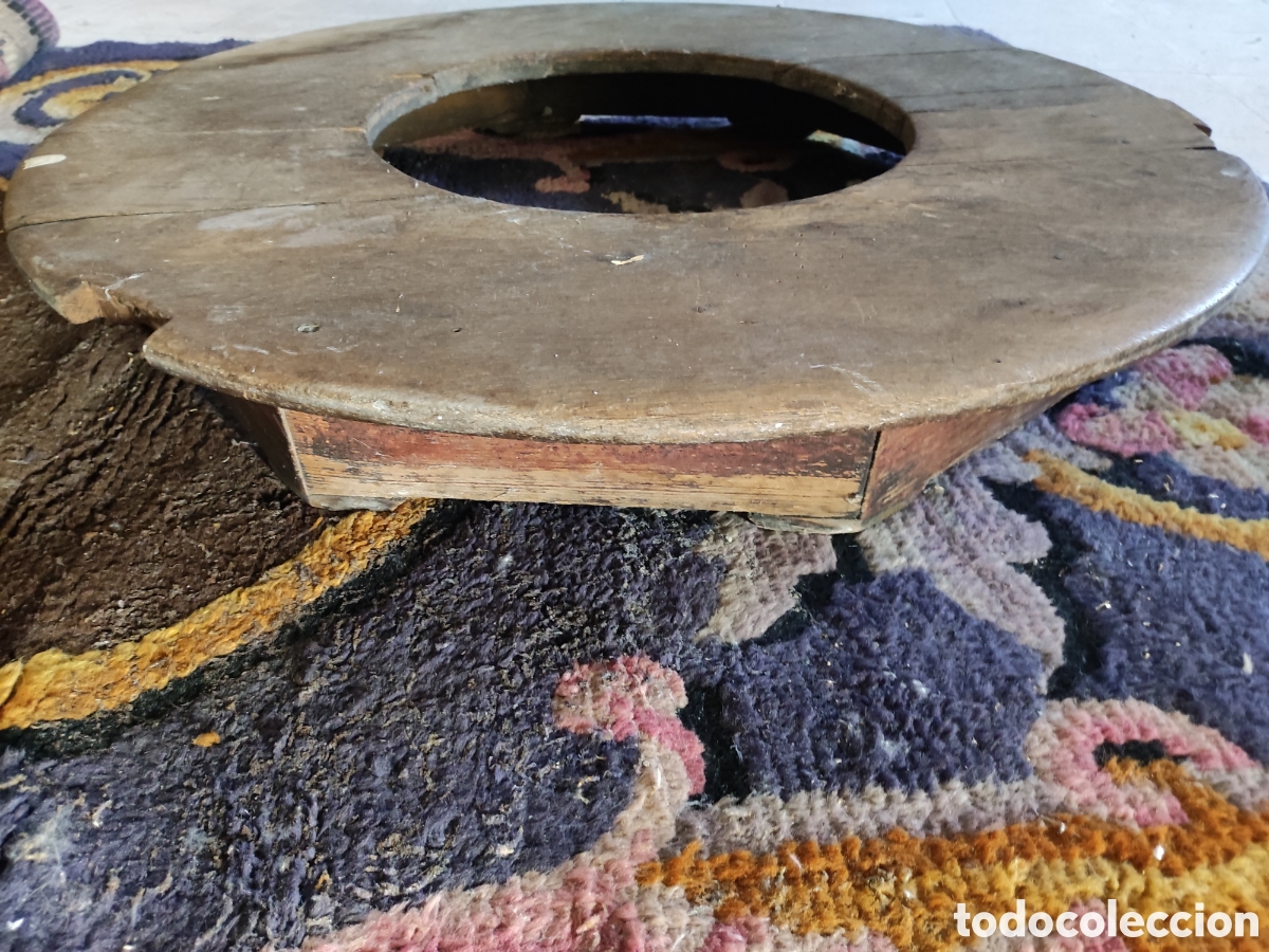 Antig&uuml;edades: Tarima de brasero madera - Foto 3