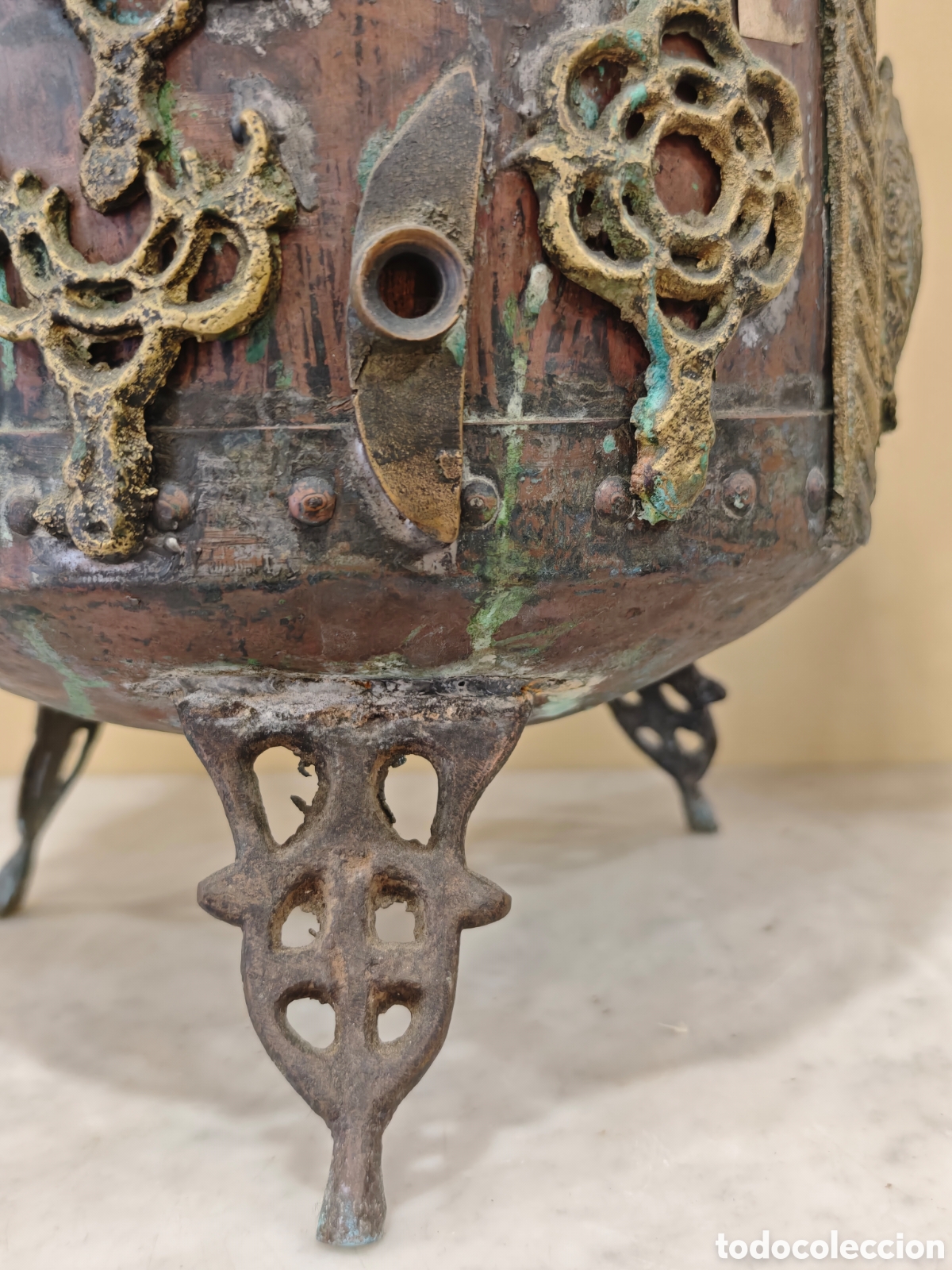 Antig&uuml;edades: Cacharro de cobre y metales. - Foto 3