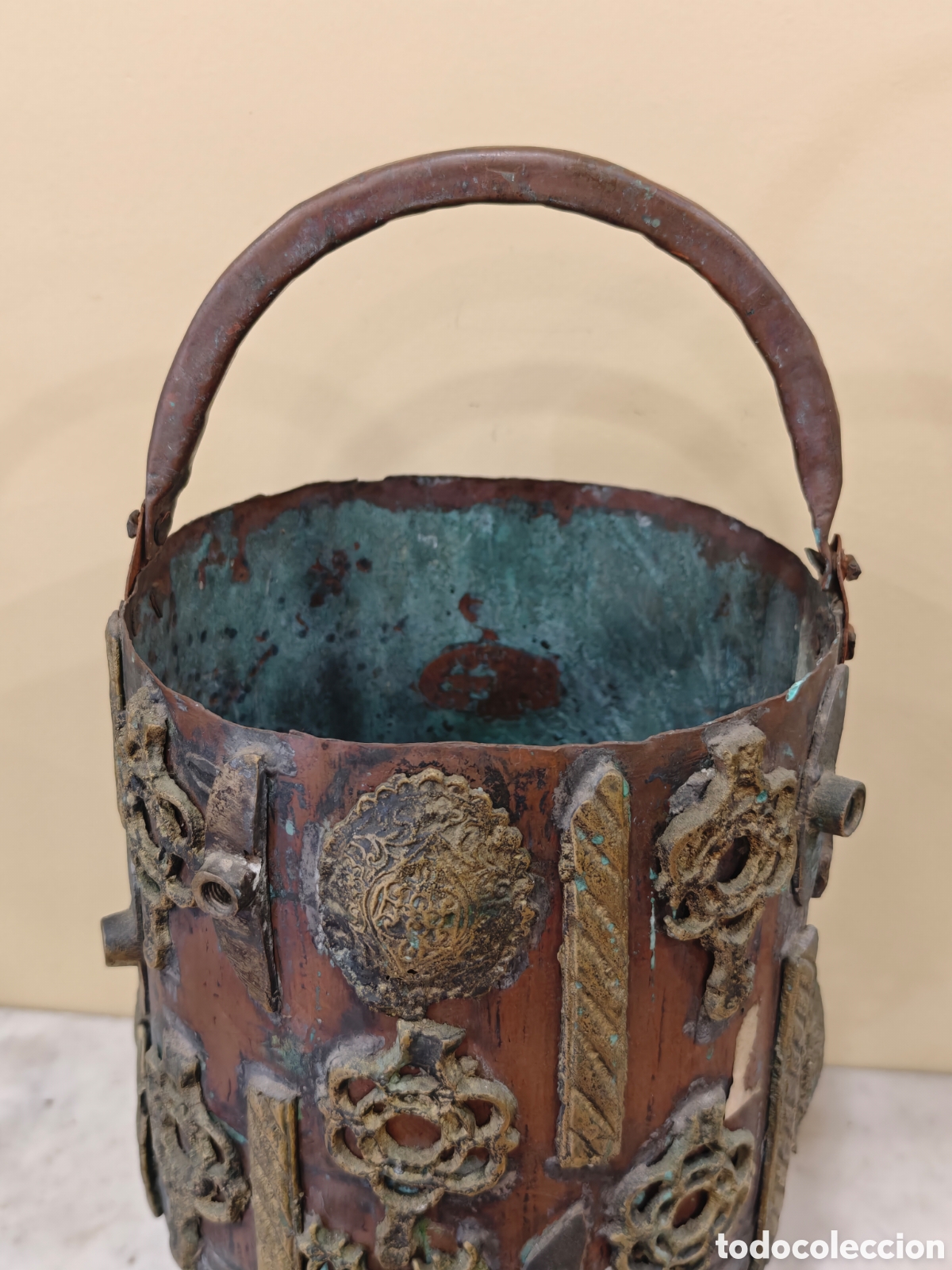 Antig&uuml;edades: Cacharro de cobre y metales. - Foto 4