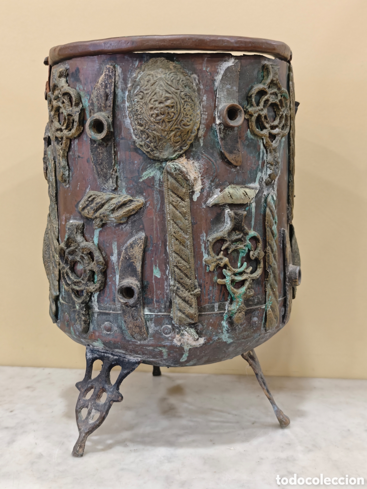 Antig&uuml;edades: Cacharro de cobre y metales. - Foto 6