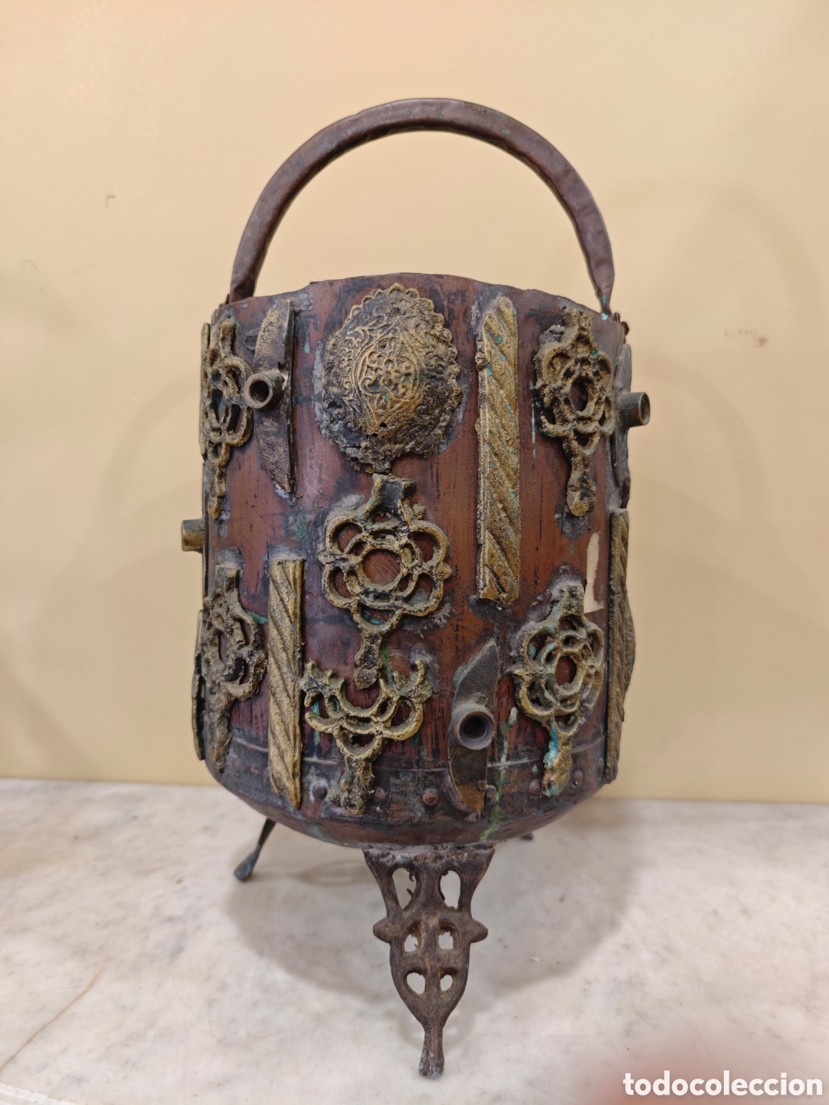 Antig&uuml;edades: Cacharro de cobre y metales. - Foto 1